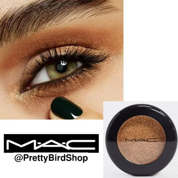 3 MAC shadows TEXTURE, OBJET D ART, UNINTERRUPTED neutrals NIB natural brown - Picture 3 of 5